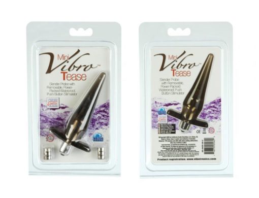 California Exotics Mini Vibro Tease Smoke