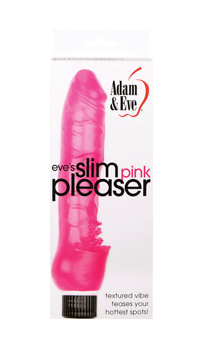 Eves Slim Pink Pleaser Vibe - Adam & Eve