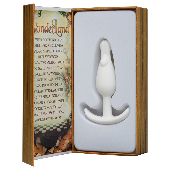 Doc Johnson Wonderland Mini Plug The White Rabbit - Image 3