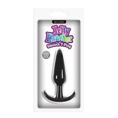 NS Novelties Jelly Rancher T-Plug - Smooth Black