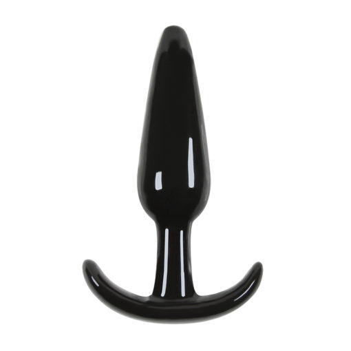 NS Novelties Jelly Rancher T-Plug - Smooth Black - Image 2