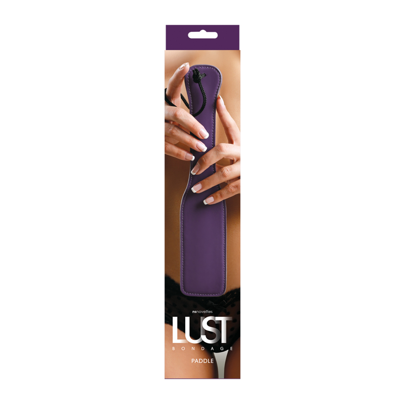 NS Novelties Lust Bondage Paddle Purple