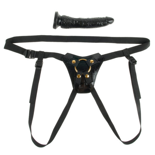 Pipedream Products Fetish Fantasy Gold Designer Strap-On - Image 2