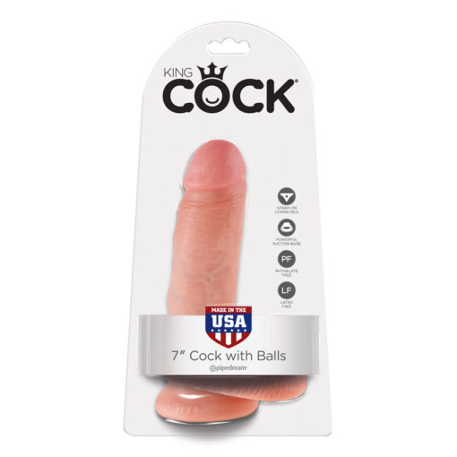 Pipedream Products King Cock 7" Cock with Balls