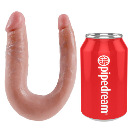 Pipedream Products King Cock U-Shaped Small Double Trouble - Image 4
