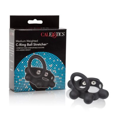 California Exotics Weighted C-Ring Ball Stretcher Large