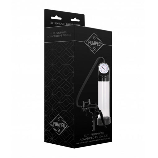 Elite Pump w Gauge - Clear - Image 2