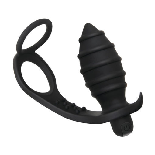 Rechargeable Cock Ring and Anal Vibe - Image 2