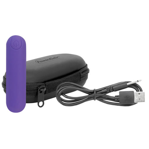BMS Factory Power Bullet Essential 3.5” Rechargeable Bullet Purple - Image 2