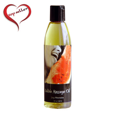 Earthly Body 8 oz. Edible Massage Oil Watermelon