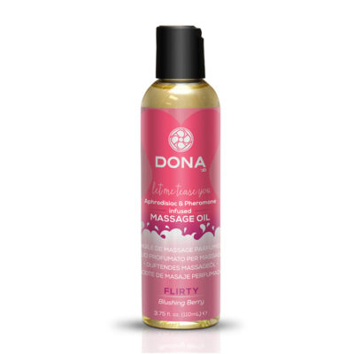 System JO Dona Massage Oil 3.75 oz Blushing Berry
