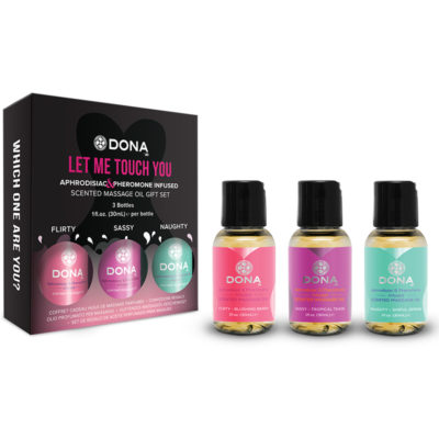 System JO Dona Let Me Touch You Massage Set Scented