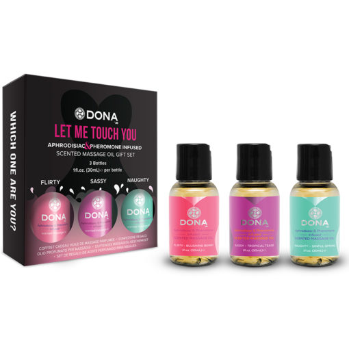 System JO Dona Let Me Touch You Massage Set Scented