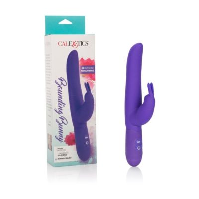 California Exotics Posh® 10-Function Silicone Bounding Bunny -  Purple
