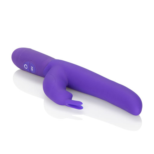 California Exotics Posh® 10-Function Silicone Bounding Bunny -  Purple - Image 4