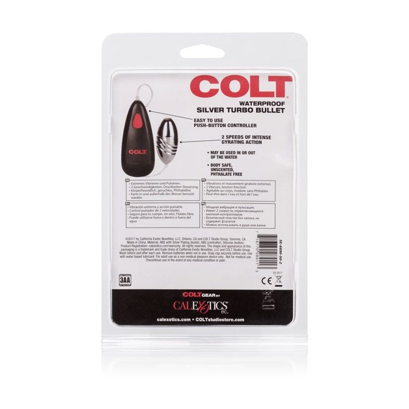 California Exotics COLT® Waterproof Turbo Bullet - Image 3