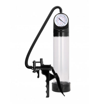 Elite Pump w Gauge - Clear