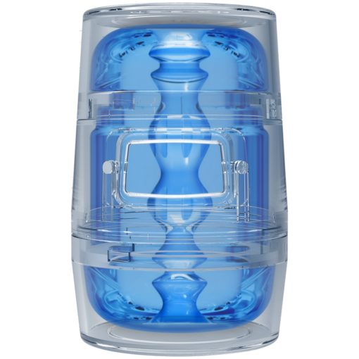 Doc Johnson Main Squeeze Pop-Off Crystal Blue - Image 2