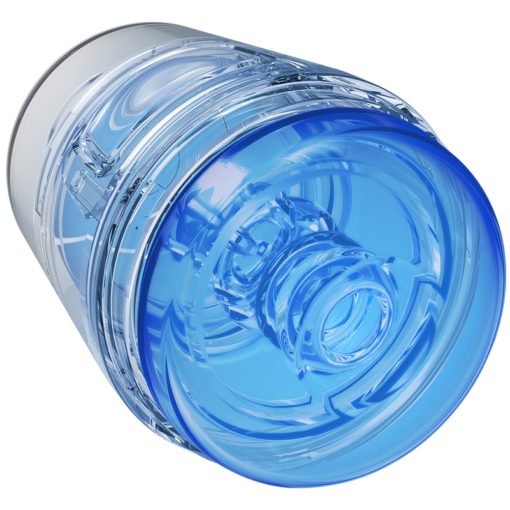 Doc Johnson Main Squeeze Pop-Off Crystal Blue - Image 3