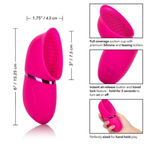 California Exotics Intimate Pump™ Rechargeable Full Coverage Pump - Image 3