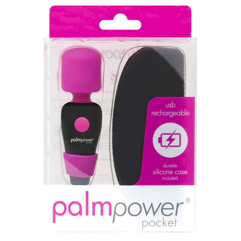 BMS Factory Palm Power Pocket Massager - Pink