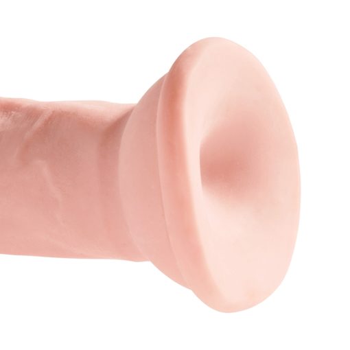 King Cock Plus 8” Triple Density Cock  - Beige - Image 3