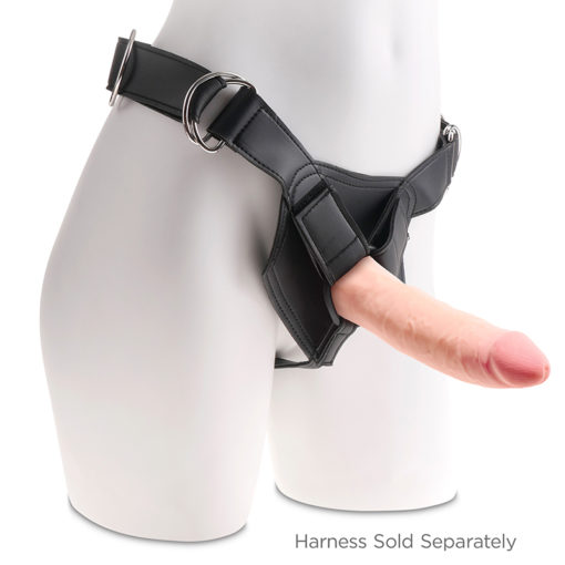 King Cock Plus 8” Triple Density Cock  - Beige - Image 6