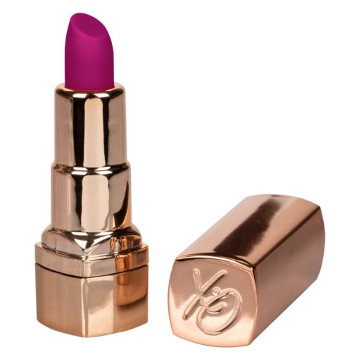 California Exotics Hide & Play Rechargeable Lipstick  - Purple - Image 2