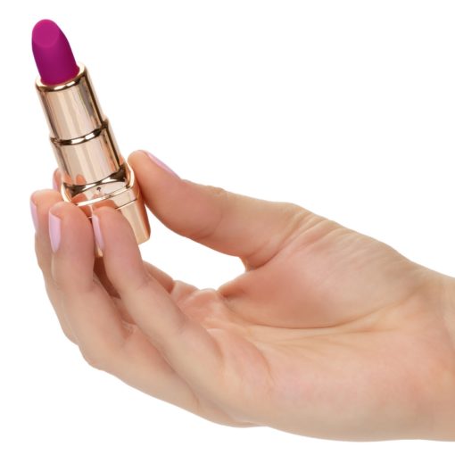 California Exotics Hide & Play Rechargeable Lipstick  - Purple - Image 6