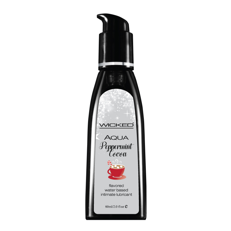 Wicked Sensual Care 2 oz Flavored Lube Peppermint Cocoa - Image 2