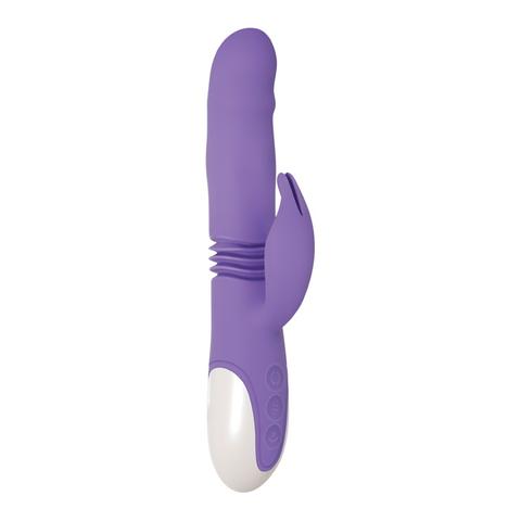 EVOLVED NOVELTIES THICK & THRUST BUNNY RABBIT VIBRATOR - Image 2