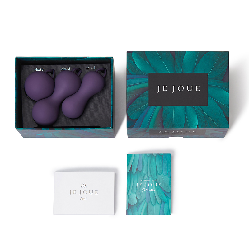 Je Joue Ami Kegel Set - Fuchsia - Image 2
