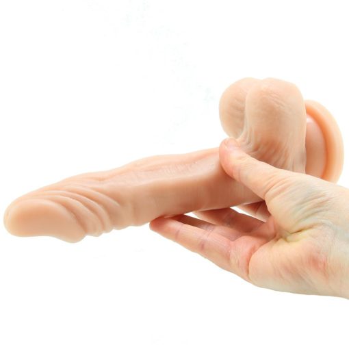 Dr. Skin Stud Muffin 8.5" Realistic Cock - Vanilla - Image 4