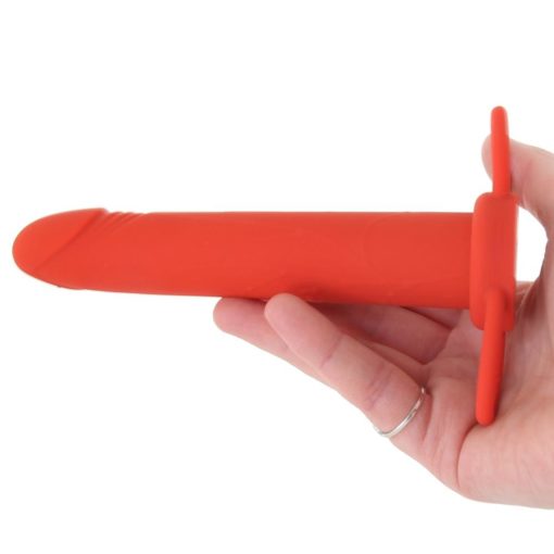 Ouch! Realistic Treasure Double Penetrator -  Red - Image 4