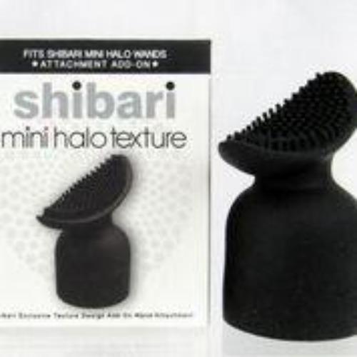 Shibari Mini Halo Texture Attachment - Black